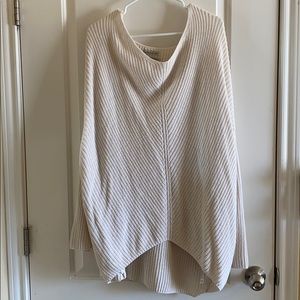 cream oversized sweater